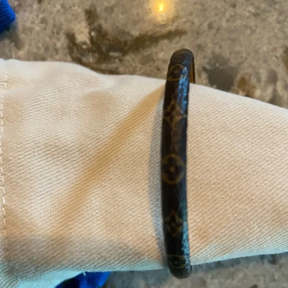 Louis Vuitton Gold and Brown Bracelet - Picture 3 of 9